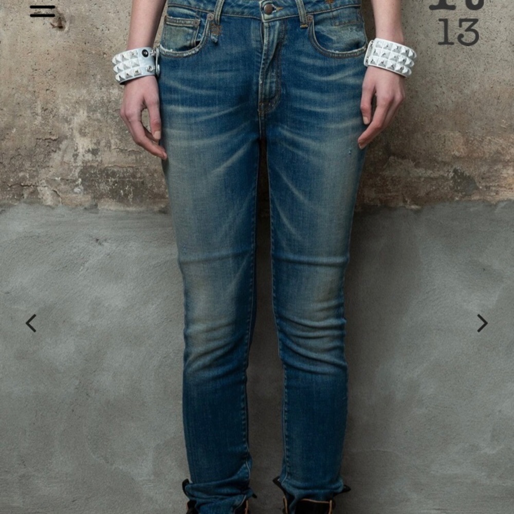 R13 designer Italian jeans